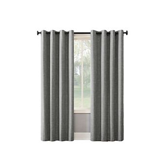 Brylanehome Kline Tweed Thermal 100% Blackout Grommet Panel