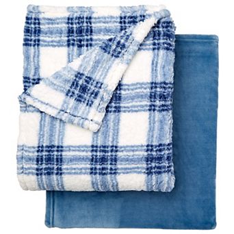 BrylaneHome Fleece Blanket + Free Throw