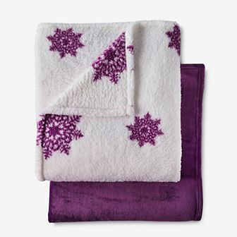 Brylanehome Fleece Blanket + Free Throw