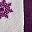 Deep Purple Snowflake