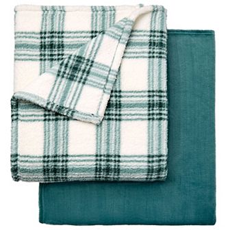 Brylanehome Fleece Blanket + Free Throw