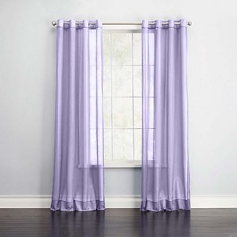 Brylanehome Bh Studio Sheer Voile Grommet Panel