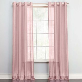 Brylanehome Bh Studio Sheer Voile Grommet Panel