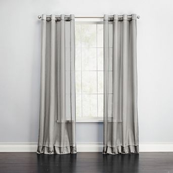 Brylanehome Bh Studio Sheer Voile Grommet Panel