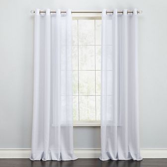 Brylanehome Bh Studio Sheer Voile Grommet Panel