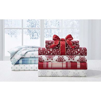 Brylanehome Cotton Flannel Print Sheet Set