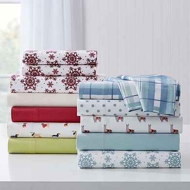 Brylanehome Cotton Flannel Print Sheet Set