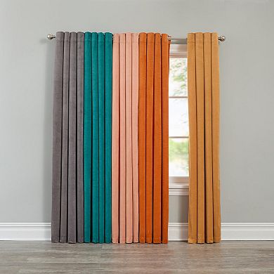 BrylaneHome BH Studio Velvet Grommet Panel