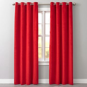 Brylanehome Bh Studio Velvet Grommet Panel
