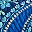 Navy Paisley
