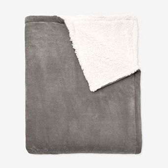 Brylanehome Bh Studio Sherpa Microfleece Blanket