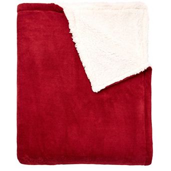 Brylanehome Bh Studio Sherpa Microfleece Blanket