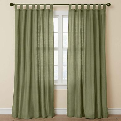 Brylanehome Poly Cotton Canvas Tab-top Panel