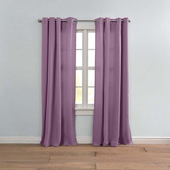 BrylaneHome BH Studio Room-Darkening Grommet Panel