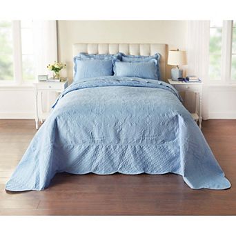 BrylaneHome Lily Damask Bedspread