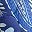 Navy Paisley