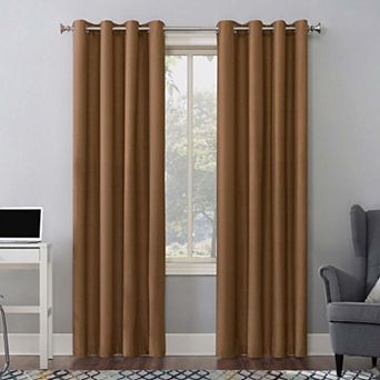 Brylanehome Cameron Texture Grommet Window Panel