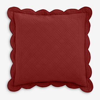 BrylaneHome 100% Cotton Florence Euro Sham
