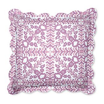 BrylaneHome 100% Cotton Florence Euro Sham