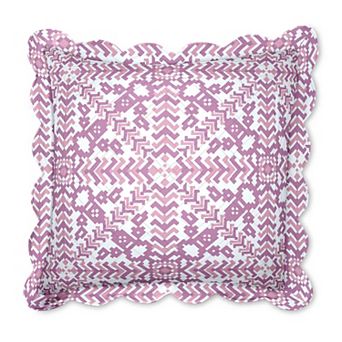 BrylaneHome 100% Cotton Florence Euro Sham