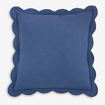 BrylaneHome 100% Cotton Florence Euro Sham