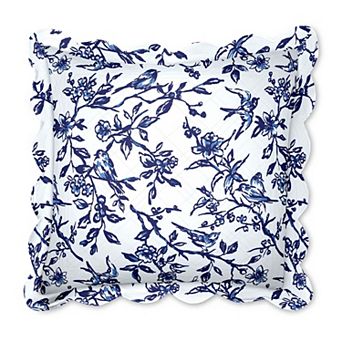BrylaneHome 100% Cotton Florence Euro Sham