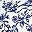 White Blue Bird