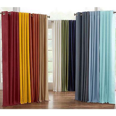 Brylanehome Poly Cotton Canvas Grommet Panel