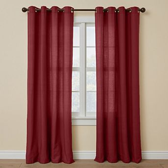Brylanehome Poly Cotton Canvas Grommet Panel