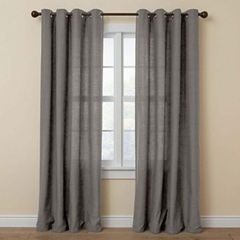 Brylanehome Poly Cotton Canvas Grommet Panel