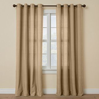 Brylanehome Poly Cotton Canvas Grommet Panel