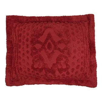 BrylaneHome 100% Cotton Georgia Chenille Shams