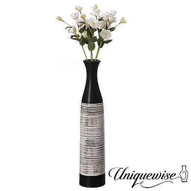 Handcrafted Waterproof Ceramic Floor Vase - Perfect for Tall Floral Arrangements