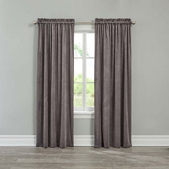Brylanehome Bh Studio Velvet Rod-pocket Panel