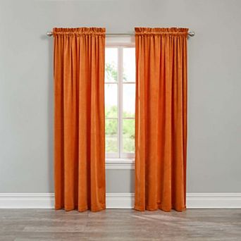 Brylanehome Bh Studio Velvet Rod-pocket Panel