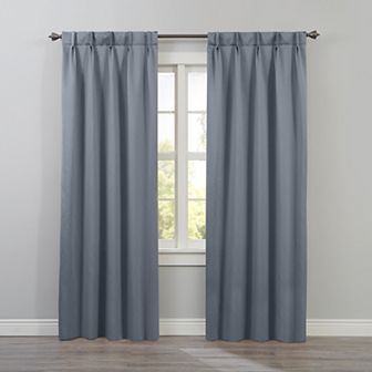 Brylanehome Bh Studio Room-darkening Pinch Pleat Panel