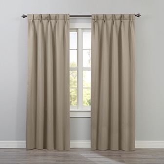 Brylanehome Bh Studio Room-darkening Pinch Pleat Panel