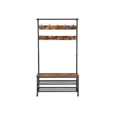 Pipe Style Hall Tree