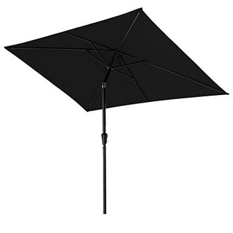 6.5 X 10 Ft. Steel Rectangle Market Patio Umbrella with Crank & Tilt