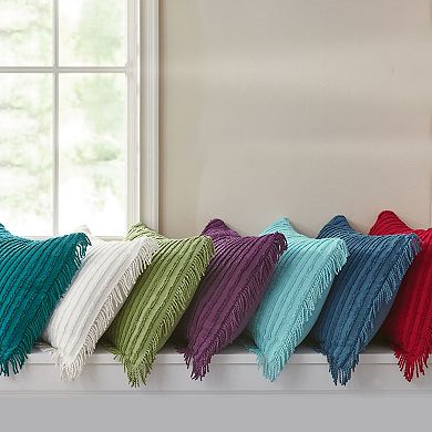 BrylaneHome Chenille 100% Cotton Sham