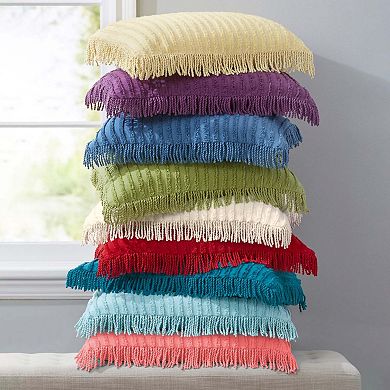 BrylaneHome Chenille 100% Cotton Sham