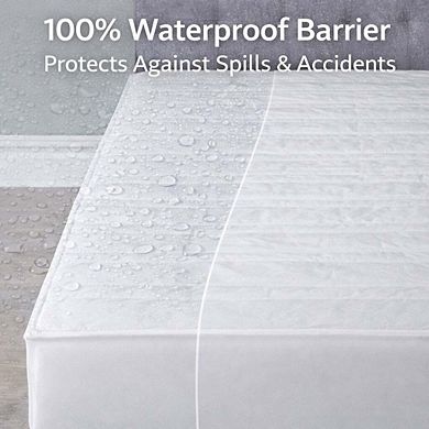 BrylaneHome Dual-Sided Waterproof Quilted Mattress Pad
