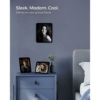 Sleak Modern-tech Visual Picture Frames With High-transparency And Rounded Corners