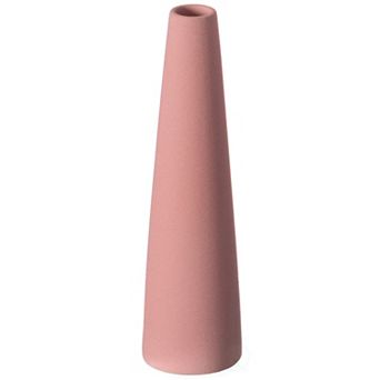 Contemporary Ceramic Table Vase Modern Pastel Colored Flower Holder
