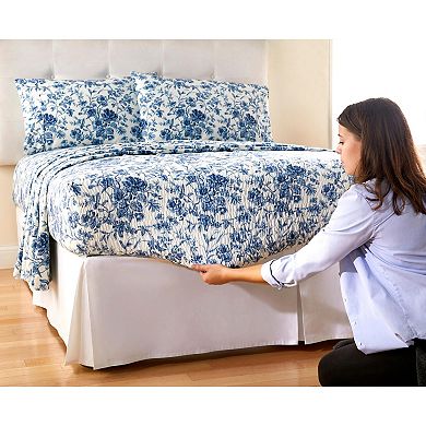 BrylaneHome Bed Tite Microfiber Sheet Set