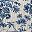 Navy Toile