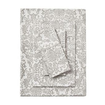 Brylanehome Printed Damask 6 pc Sheet Set