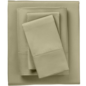 BrylaneHome Bed Tite 500 Thread Count Cotton Sheet Set