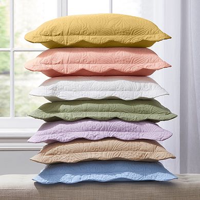 BrylaneHome Lily Pinsonic Damask Sham