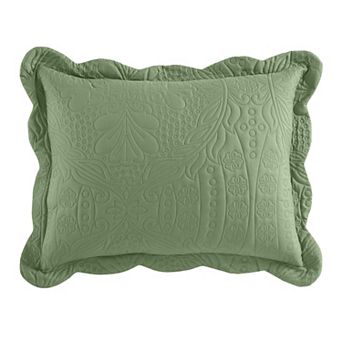 BrylaneHome Lily Pinsonic Damask Sham